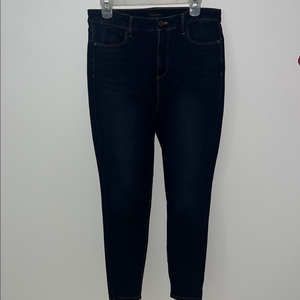 Talbots Women's Dark Blue Skinny Jeans